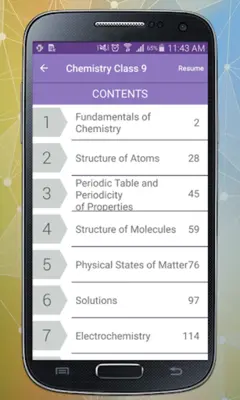 Text Book - Chemistry Class 9 android App screenshot 6